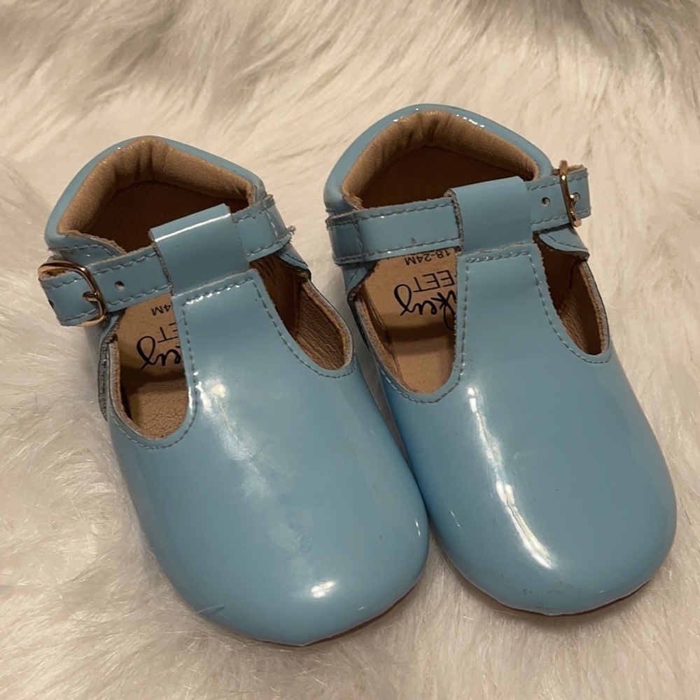 Monkey Feet T-strap Shoes